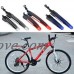 AUCH New/Durable/Adjustable/Light Weight Plastic Road/Mountain Bike/Bicycle/Cycling Tire Front and Rear Mudguard Mud Guards Fender Set/Splash Guard Chainstay Protector - B00WZ6B0C4